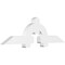 Ekena Millwork Ericson Architectural Grade PVC Gable Bracket, 72"W x 21"H x 4"D x 6"F, 7/12 Pitch GBP072X21X0406ERI00 - alternate 1